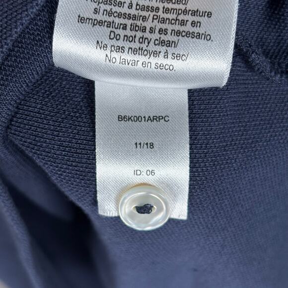 Psycho Bunny Navy Pima Cotton Polo Shirt Men’s XS / Size 3 - Picture 7 of 8